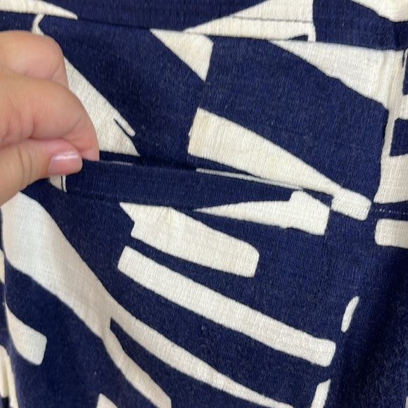 Trina Turk Patterned Geometric Wide Leg Trouser Pants - Picture 6 of 10